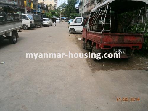 မြန်မာအိမ်ခြံမြေ - ရောင်းမည် property - No.2610 - N/A - View of the road.