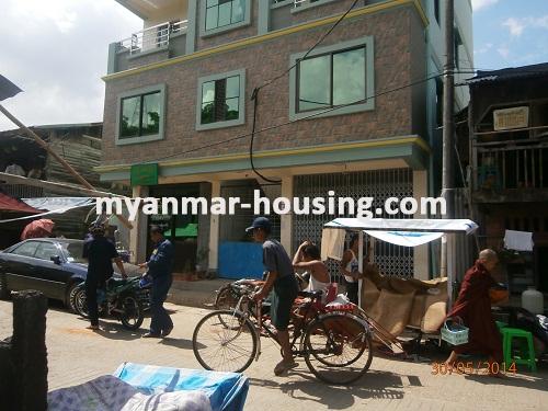 မြန်မာအိမ်ခြံမြေ - ရောင်းမည် property - No.2611 - N/A - Front view of the building.