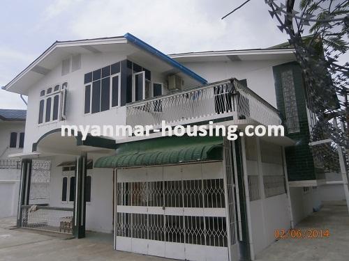 မြန်မာအိမ်ခြံမြေ - ရောင်းမည် property - No.2614 - N/A - Close view of the house.