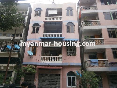 မြန်မာအိမ်ခြံမြေ - ရောင်းမည် property - No.2644 - N/A - Front view of the building.