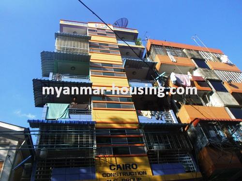 缅甸房地产 - 出售物件 - No.2686 - Apartment for sale in Sancahung ! - View of the building.
