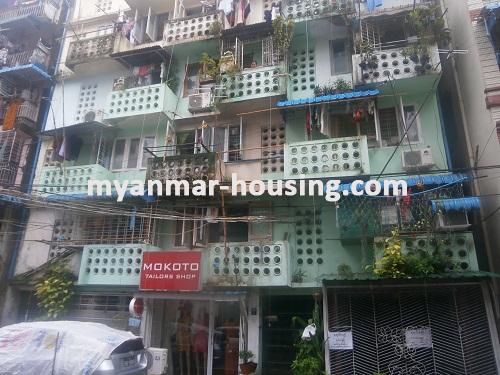 မြန်မာအိမ်ခြံမြေ - ရောင်းမည် property - No.2727 - N/A - Front view of the building.
