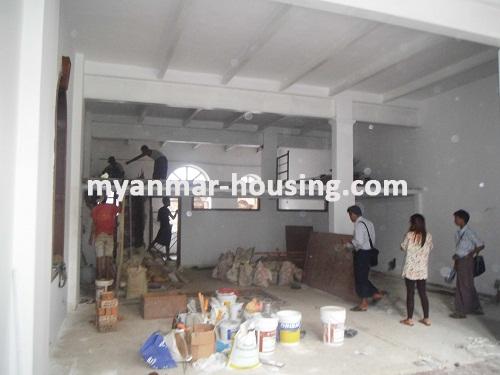 Myanmar real estate - for sale property - No.2827 - A wide apartment in the heart of the city! - inside view