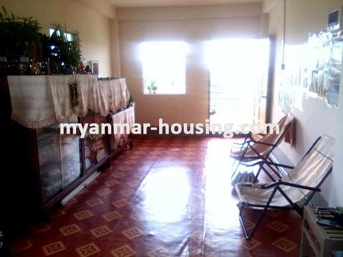 Myanmar real estate - for sale property - No.2835 - A new apartment with enough space for sale near Tharketa Cinema! - 