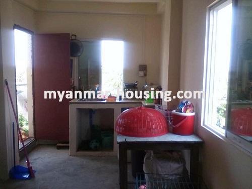 缅甸房地产 - 出售物件 - No.2835 - A new apartment with enough space for sale near Tharketa Cinema! - 