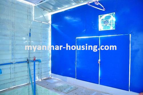 Myanmar real estate - for sale property - No.2837 - A narrow apartment for sale in Sanchaung. - 