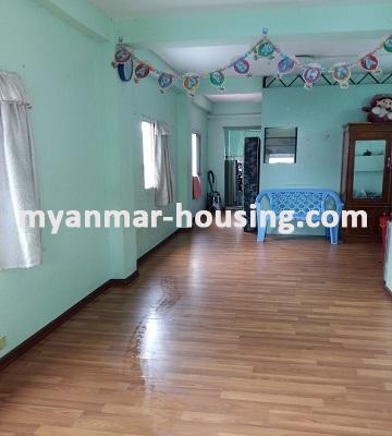 မြန်မာအိမ်ခြံမြေ - ရောင်းမည် property - No.2840 - သင်္ဃန်းကျွန်းတွင် တိုက်သစ်အခန်းတစ်ခန်းငှားရန်ရှိသည်။ - 