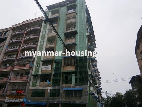 缅甸房地产 - 出售物件 - No.2869 - Condo for sale in Yae Kyaw! - View of the building.