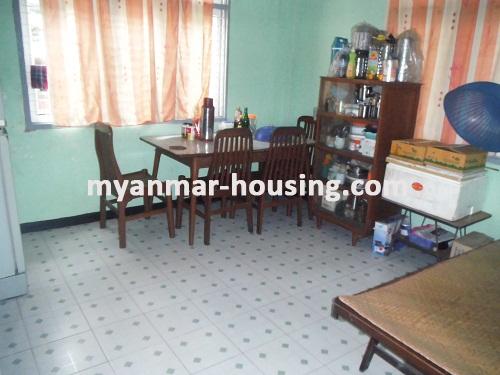 မြန်မာအိမ်ခြံမြေ - ရောင်းမည် property - No.2872 - ပြည်ထောင်စုရိပ်မွန်အိမ်ရာတွင် လုံးချင်းရောင်းရန်ရှိသည်။ - View of the living room.