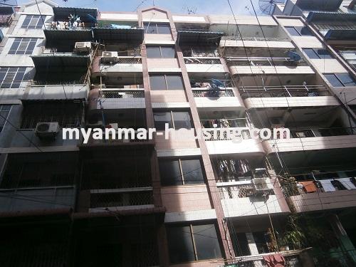 Myanmar real estate - for sale property - No.2894 - Ground floor apartment for sale - Botahtaung Township! - View of the building