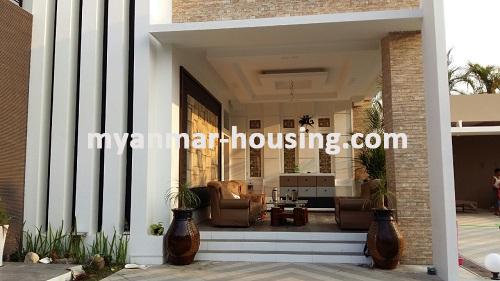 Myanmar real estate - for sale property - No.2904 - Western decoration landed house! - 