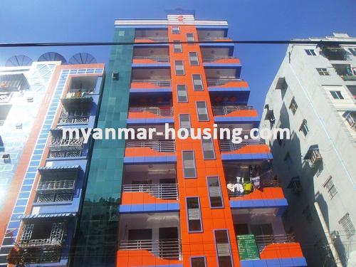 ミャンマー不動産 - 売り物件 - No.2924 - Good  condo now for sale in Mingalar Taung Nyunt ! - View of building.