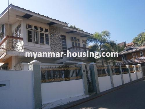 缅甸房地产 - 出售物件 - No.2928 - Landed house for sale in near Pyay road. - View of the building