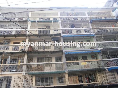 Myanmar real estate - for sale property - No.2950 - Good for sale Apartment at Dagon Township! - View of building.
