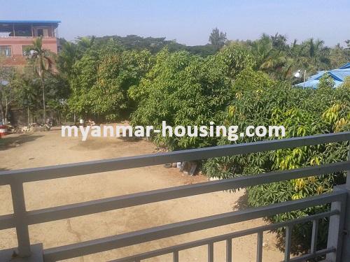 缅甸房地产 - 出售物件 - No.2952 - Land house for sale in North Okkalapa ! - View of the land space.