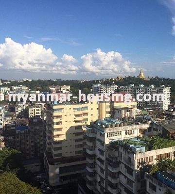 မြန်မာအိမ်ခြံမြေ - ရောင်းမည် property - No.2976 - Dagon Center II တွင်နေချင်သူများအတွက်အခန်း တစ်ခန်းရောင်းရန်ရှိသည်။ - Shwedagon Pagoda View