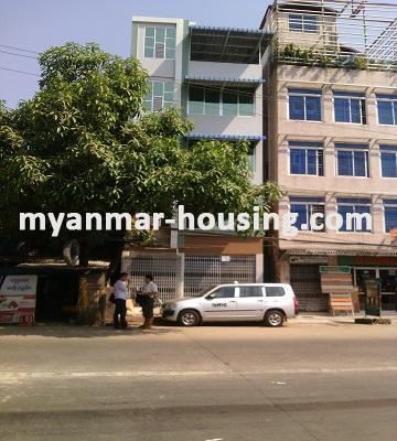 缅甸房地产 - 出售物件 - No.3000 - Available for sale landed house with five building stories in Hlaing Township. - 