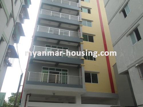 ミャンマー不動産 - 売り物件 - No.3007 - Good condo room for sale in Tin Gann Gyun Township. - View of the building