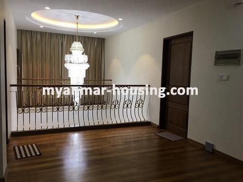 缅甸房地产 - 出售物件 - No.3025 - Three storey Landed House for sale in Hlaing Township. - View of the room