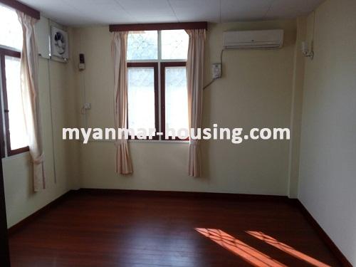 Myanmar real estate - for sale property - No.3030 - A landed house for sale in 7mile at Mayangone Township. - View of the Bed room
