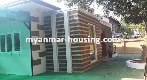 ミャンマー不動産 - 売り物件 - No.3032 - Landed House for sale in Hlaing Township. - View of the building