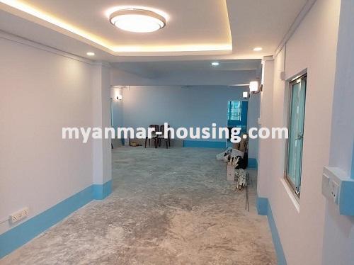 Myanmar real estate - for sale property - No.3046 - An apartment for sale in TharketaTownship - View of the room