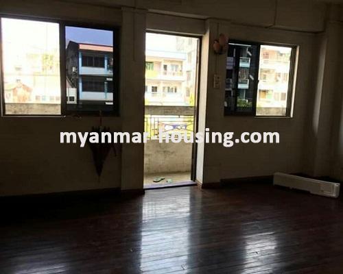 Myanmar real estate - for sale property - No.3047 - An apartment for sale in Hlaing Township. - View of the room