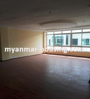 Myanmar real estate - for sale property - No.3053 - New Condominium for sale in Hlaing Township. - View of the room