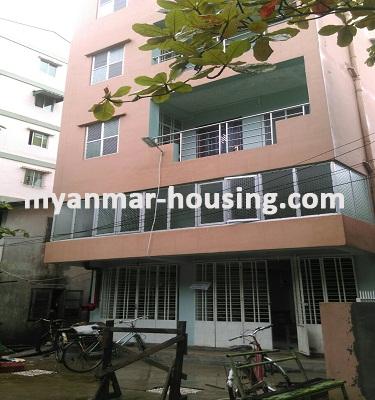 缅甸房地产 - 出售物件 - No.3056 - A first floor with reasonable price for sale in Bahan Township - 