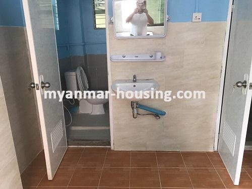 Myanmar real estate - for sale property - No.3065 - Apartment for sale in South Okkalapa! - toilet