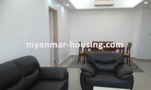 Myanmar real estate - for sale property - No.3074 - A Condominium apartment for sale in Star City. - View of the Swimming pool