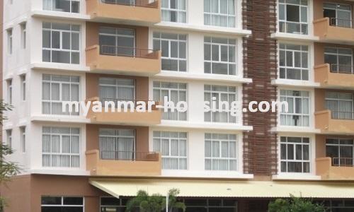 ミャンマー不動産 - 売り物件 - No.3074 - A Condominium apartment for sale in Star City. - View of the living room