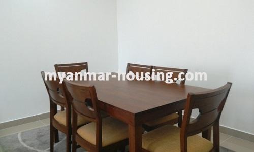 ミャンマー不動産 - 売り物件 - No.3074 - A Condominium apartment for sale in Star City. - View of Dining room