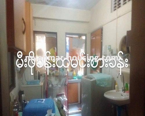 Myanmar real estate - for sale property - No.3081 - A Third floor for sale in U Tun Lin Chan Street. - View of the Kitchen room