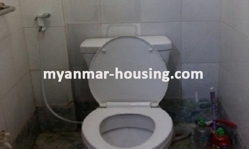 Myanmar real estate - for sale property - No.3083 - An apartment room for sale in Baho Road at kamayut Township - View of the Kitchen room