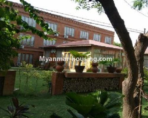 Myanmar real estate - for sale property - No.3110 - Three Storey Landed House for sale in Bagan City. - building view