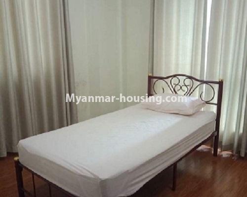 Myanmar real estate - for sale property - No.3119 - Nice condo room with two bedrooms for sale in Malikha Condo! - single bedroom