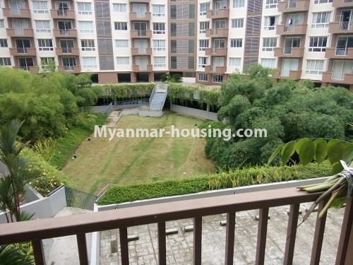 Myanmar real estate - for sale property - No.3121 - A good room for sale in Star City. - view of the building