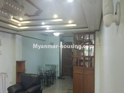 Myanmar real estate - for sale property - No.3123 - A good Condominium for Sale in Sanchaung. - inside