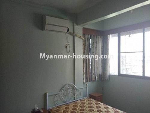 Myanmar real estate - for sale property - No.3123 - A good Condominium for Sale in Sanchaung. - Master bed room