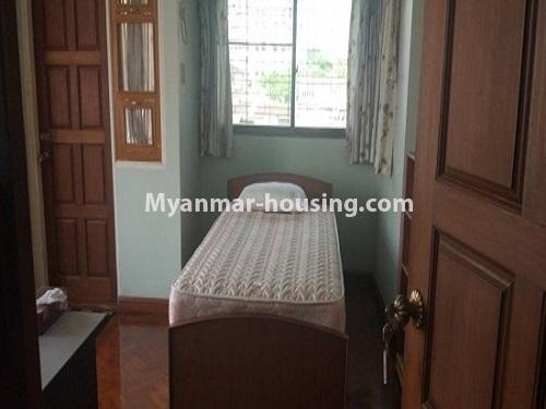 Myanmar real estate - for sale property - No.3123 - A good Condominium for Sale in Sanchaung. - bed room
