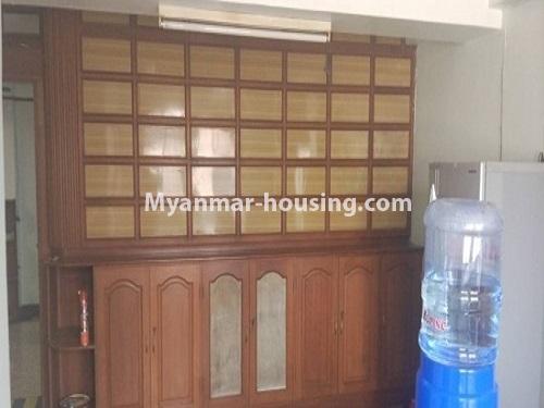 Myanmar real estate - for sale property - No.3123 - A good Condominium for Sale in Sanchaung. - inside view