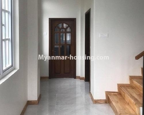 Myanmar real estate - for sale property - No.3125 - Landed house for sale in Golden Valley, Bahan! - downstairs view