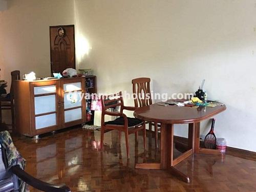 Myanmar real estate - for sale property - No.3127 - Landed house for sale in FMI, Hlaing Thar Yar! - dining area