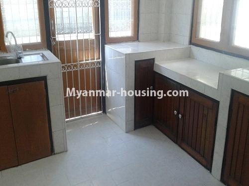 Myanmar real estate - for sale property - No.3127 - Landed house for sale in FMI, Hlaing Thar Yar! - kitchen