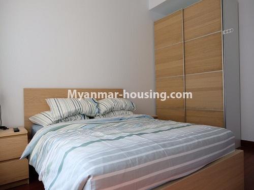 缅甸房地产 - 出售物件 - No.3128 - New condo room for sale in Golden City Condo, Yankin! - single bedroom