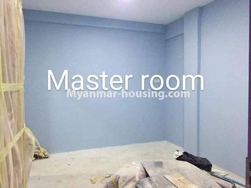 Myanmar real estate - for sale property - No.3133 - New condo room for sale in Mayangone! - master bedroom
