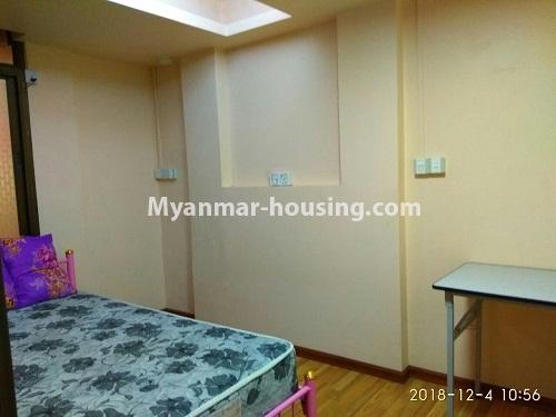 မြန်မာအိမ်ခြံမြေ - ရောင်းမည် property - No.3134 - ဗိုလ်တစ်ထောင်တွင် ကွန်ဒိုတိုက်ခန်း ရောင်းရန်ရှိသည်။  - bedroom