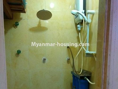 မြန်မာအိမ်ခြံမြေ - ရောင်းမည် property - No.3134 - ဗိုလ်တစ်ထောင်တွင် ကွန်ဒိုတိုက်ခန်း ရောင်းရန်ရှိသည်။  - bathroom