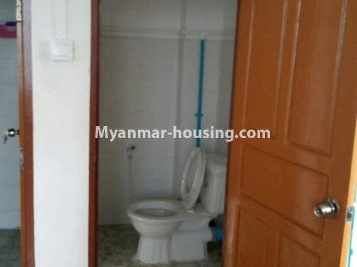 Myanmar real estate - for sale property - No.3135 - Condo room for sale in Mingalar Taung Nyunt! - toilet